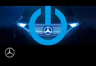 Mercedes teaset elektrische SUV #1