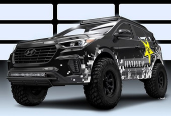 Hyundai Rockstar Santa Fe Concept: offroad #1