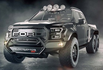 Hennessey : un Ford F-150 à 6 roues #1