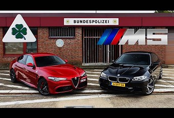 ONGEWOON – Duel tussen Alfa Romeo Giulia QV en BMW M5 #1