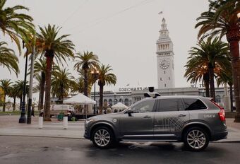 Californie : voitures autonomes Uber interdites #1