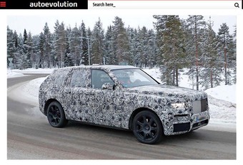 Rolls-Royce : Voilà le SUV ! #1