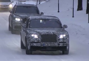 Rolls-Royce Cullinam op winterstage #1