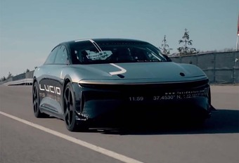 Lucid Motors Air haalt 350 km/h #1