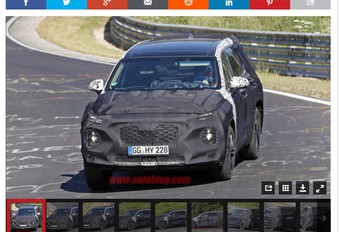 Hyundai Santa Fe : la descendance déjà en test #1