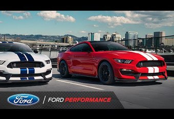 Trio van Ford Mustang Shelby’s GT350 #1