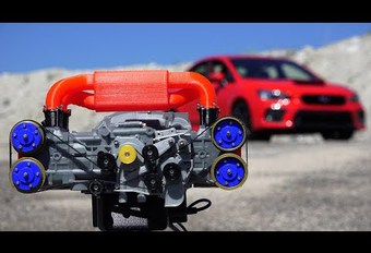 Video: boxermotor in 3D geprint #1