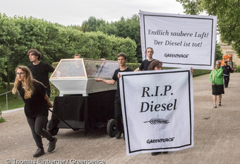 Greenpeace wil diesels uit de stad weren #1