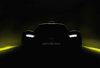 Mercedes-AMG Project One: teaser van de voorkant #1