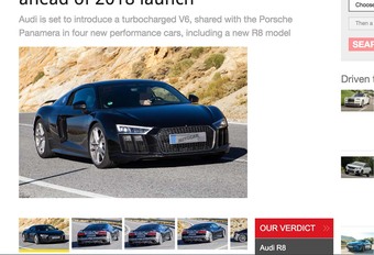 Audi R8 met 2.9-V6 op komst #1