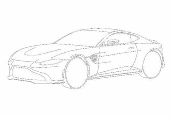 Aston Martin Vantage: eerste schetsen uitgelekt #1