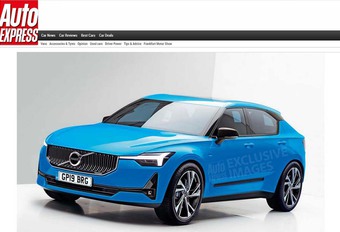 Volvo : la future V40 se dessine #1