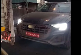L’Audi Q8 sans camouflage en balade en Inde #1