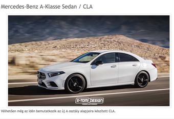 Future Mercedes CLA : Comme ça ? #1