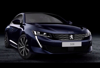 Peugeot 508 toont scherpe trekken #1