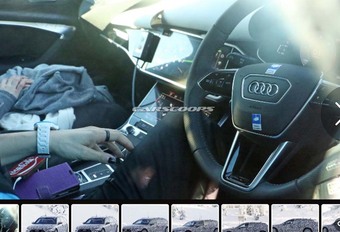 Audi A6 2018: interieur uitgelekt #1