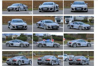 Audi R8: facelift betrapt tijdens testwerk #1