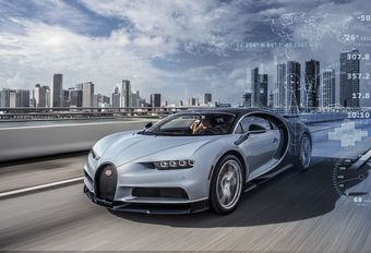Bugatti Chiron : télémétrie connectée #1