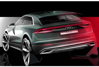 Audi Q8 wordt onthuld met tekeningen en… een internetreeks #1