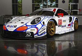 Porsche en Vanthoor opnieuw retro op Petit Le Mans #1