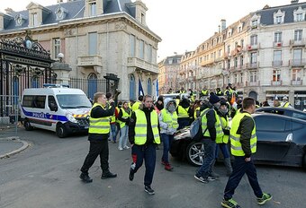 Gilets jaunes : manifestations à Bruxelles et Paris #1