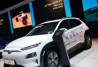 Een op vier op het Autosalon verkochte Kona's is een EV #1