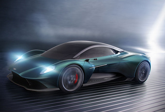 Aston Martin Vanquish Vision is Ferrari-concurrent met middenmotor #1