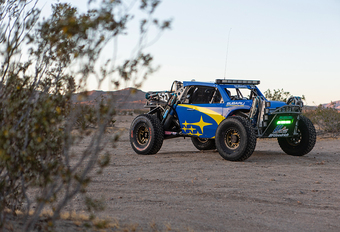 Subaru brengt het blauw en goud terug met deze Baja-racer #1