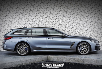 BMW 8 Reeks Touring is sexy alternatief voor Porsche Panamera Sport Turismo #1
