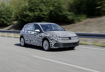 Laatste rechte lijn voor Volkswagen Golf VIII #1