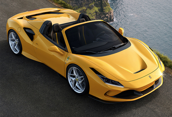 Ferrari F8 Spider is topless Tributo #1