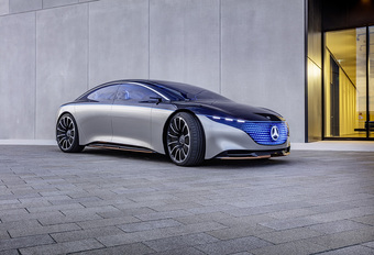 Mercedes Vision EQS : un concept bientôt réalité #1