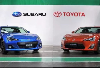 Toyota possède 20 % de Subaru #1