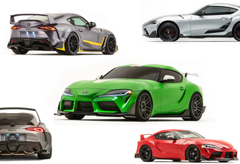 5 x Toyota GR Supra op SEMA #1