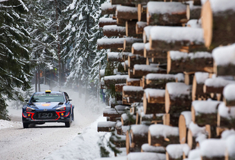 Rally van Zweden ingekort door gebrek aan sneeuw - Update #1