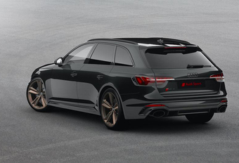 Audi RS4 Avant als gelimiteerde Bronze Edition #1