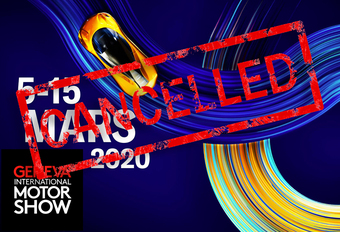 Breaking - Autosalon Genève 2020 afgelast!