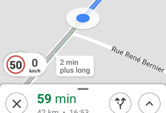 De juiste snelheid op Google Maps #1