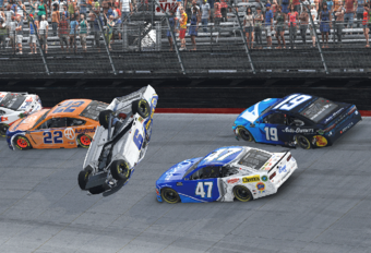 NASCAR-racer rage quit virtuele race, verliest echte sponsor #1