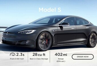 Tesla Model S Long Range Plus: bijna 650 km volgens EPA #1