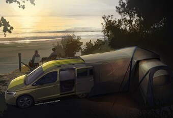 Volkswagen Caddy Beach: mini-California voor september #1