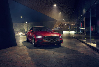 Genesis G70, naar een recept van BMW