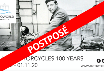 Centenaire des motos Gillet Herstal à Autoworld : exposition reportée #1