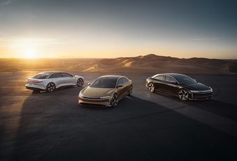 Lucid Air : les processus de production en vidéo #1