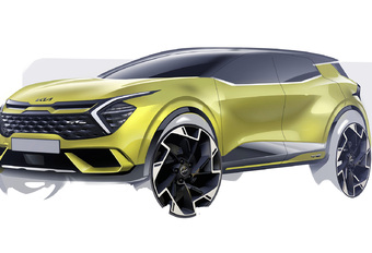 Kia dévoile des croquis du Sportage européen #1