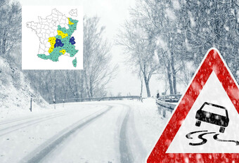 Pneus hiver en France : carte des zones concernées #1