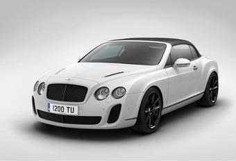 Bentley cabriolet Supersports Ice Speed Record #1