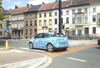 BMW i3 betrapt in België #1