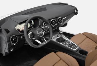 Le cockpit de la future Audi TT #1