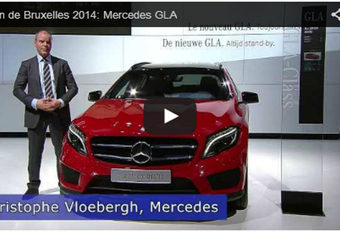 Vidéo salon : Mercedes GLA #1